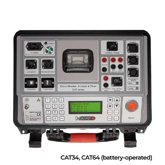 Equipos de prueba de interruptores
