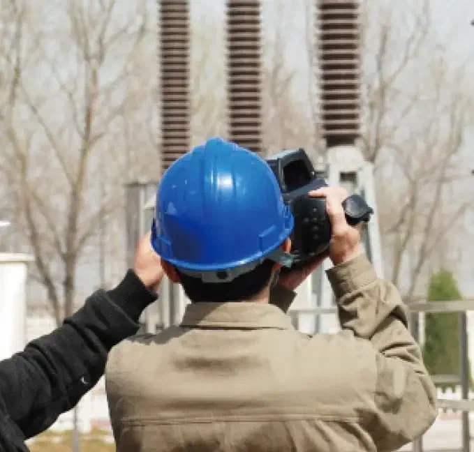Ejemplos de uso Cámara termográfica de detección de Gas SF6 TC706