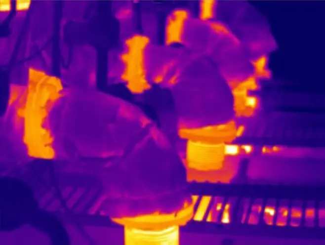 Imagen infrarroja Cámara termográfica IRDL708 Series
