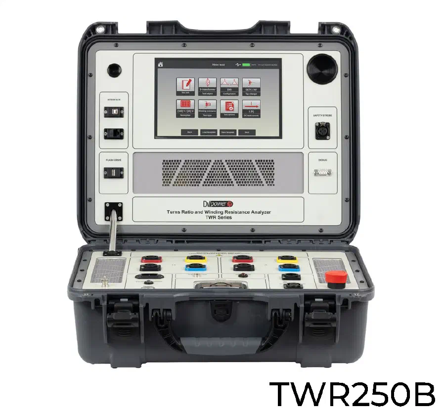 Vue de face du TWR250B, avec écran tactile de 10,1″