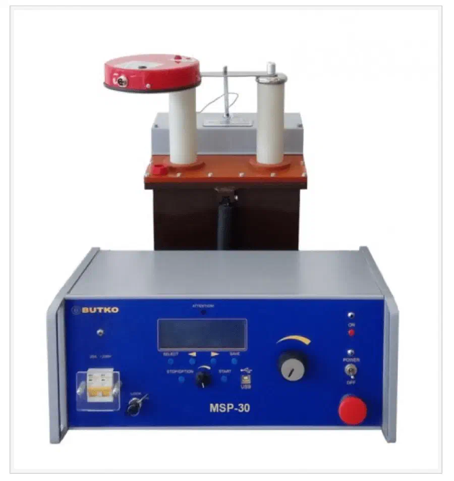 MSP-40: testador dielétrico de luvas e botas